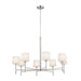 Myhouse Lighting Kichler - 52502PN - Eight Light Chandelier - Ali - Polished Nickel