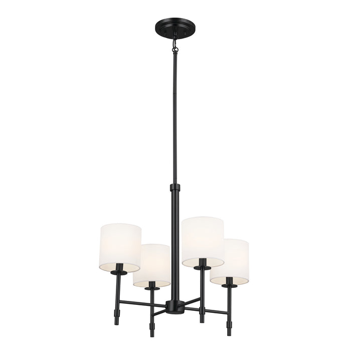 Myhouse Lighting Kichler - 52504BK - Four Light Mini Chandelier - Ali - Black