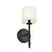 Myhouse Lighting Kichler - 52505BK - One Light Wall Sconce - Ali - Black