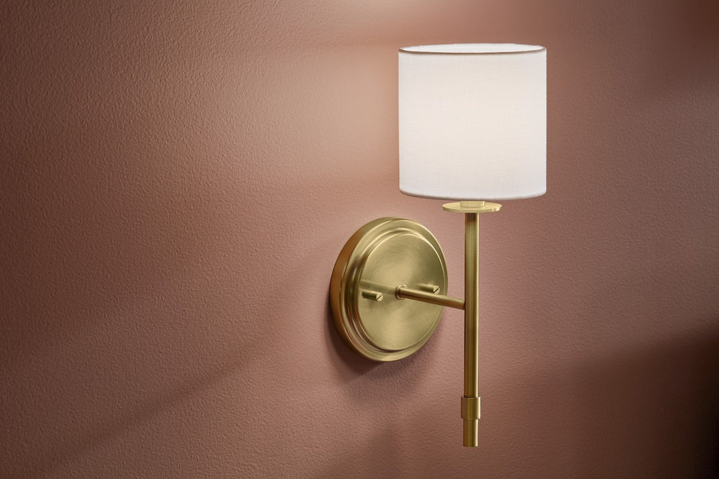 Myhouse Lighting Kichler - 52505BNB - One Light Wall Sconce - Ali - Brushed Natural Brass