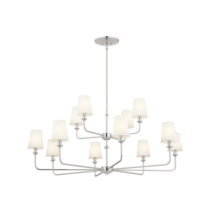 Myhouse Lighting Kichler - 52518PN - 12 Light Chandelier - Pallas - Polished Nickel