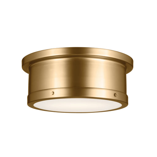 Myhouse Lighting Kichler - 52540BNB - Two Light Flush Mount - Serca - Brushed Natural Brass