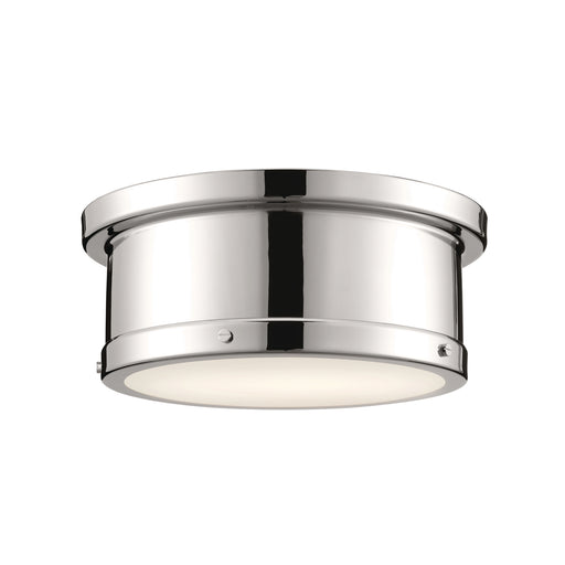 Myhouse Lighting Kichler - 52540PN - Two Light Flush Mount - Serca - Polished Nickel