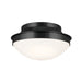 Myhouse Lighting Kichler - 52544BK - Two Light Flush Mount - Bretta - Black