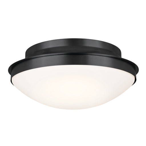 Myhouse Lighting Kichler - 52545BK - Three Light Flush Mount - Bretta - Black