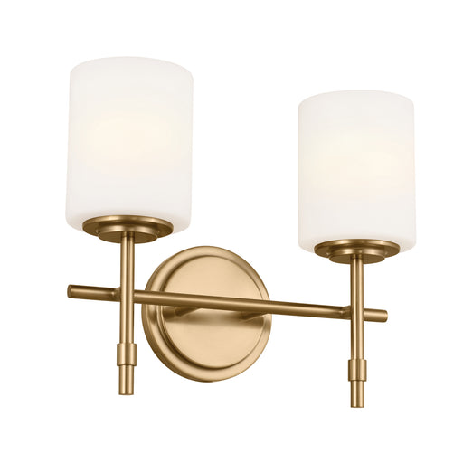 Myhouse Lighting Kichler - 55141BNB - Two Light Bath - Ali - Brushed Natural Brass