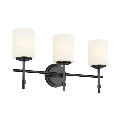 Myhouse Lighting Kichler - 55142BK - Three Light Bath - Ali - Black