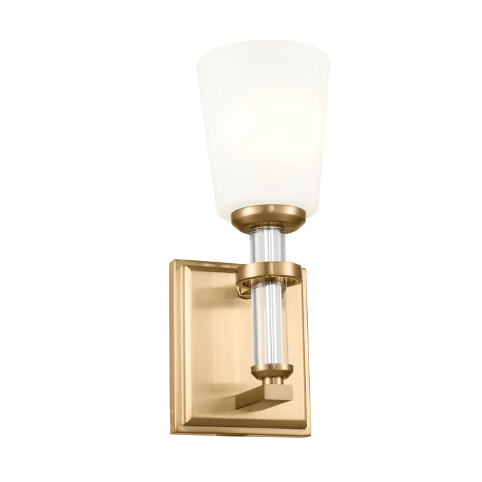 Myhouse Lighting Kichler - 55145BNB - One Light Wall Sconce - Rosalind - Brushed Natural Brass