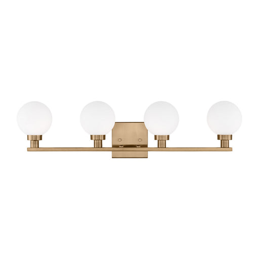 Myhouse Lighting Visual Comfort Studio - 4461604-848 - Four Light Bath Vanity - Clybourn - Satin Brass