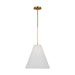 Myhouse Lighting Visual Comfort Studio - AEP1051BBS - One Light Pendant - Remy - Burnished Brass