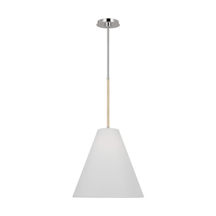 Myhouse Lighting Visual Comfort Studio - AEP1051PN - One Light Pendant - Remy - Polished Nickel