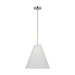 Myhouse Lighting Visual Comfort Studio - AEP1051PN - One Light Pendant - Remy - Polished Nickel