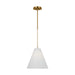 Myhouse Lighting Visual Comfort Studio - AEP1061BBS - One Light Pendant - Remy - Burnished Brass