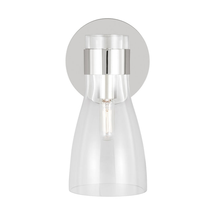 Myhouse Lighting Visual Comfort Studio - AEV1001PN - One Light Bath Fixture - Moritz - Polished Nickel