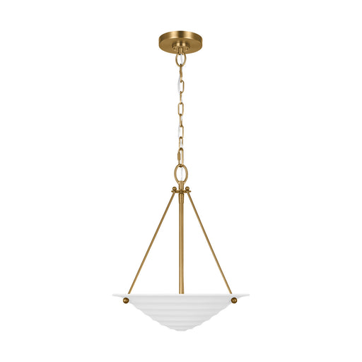 Myhouse Lighting Visual Comfort Studio - AP1202TXW - Two Light Pendant - Dosinia - Textured White