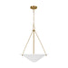 Myhouse Lighting Visual Comfort Studio - AP1213TXW - Three Light Pendant - Dosinia - Textured White