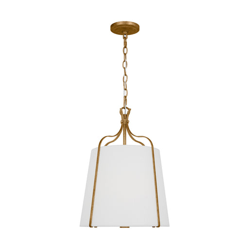 Myhouse Lighting Visual Comfort Studio - AP1241ADB - One Light Pendant - Leander - Antique Gild