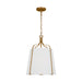 Myhouse Lighting Visual Comfort Studio - AP1241ADB - One Light Pendant - Leander - Antique Gild