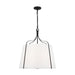 Myhouse Lighting Visual Comfort Studio - AP1264SMS - Four Light Pendant - Leander - Smith Steel