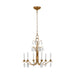 Myhouse Lighting Visual Comfort Studio - CC1616ADB - Six Light Chandelier - Shannon - Antique Gild