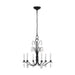 Myhouse Lighting Visual Comfort Studio - CC1616AI - Six Light Chandelier - Shannon - Aged Iron