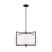 Myhouse Lighting Visual Comfort Studio - CP1394AI - Four Light Pendant - Perno - Aged Iron