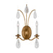 Myhouse Lighting Visual Comfort Studio - CW1292ADB - Two Light Wall Sconce - Shannon - Antique Gild