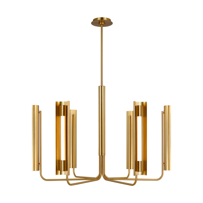 Myhouse Lighting Visual Comfort Studio - KC1076BBS - LED Chandelier - Carson - Burnished Brass