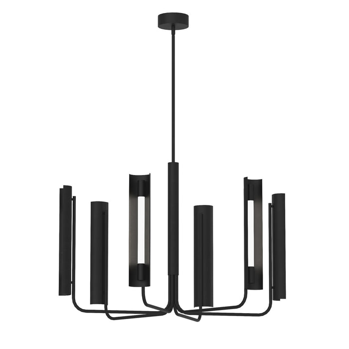 Myhouse Lighting Visual Comfort Studio - KC1076MBK - LED Chandelier - Carson - Midnight Black