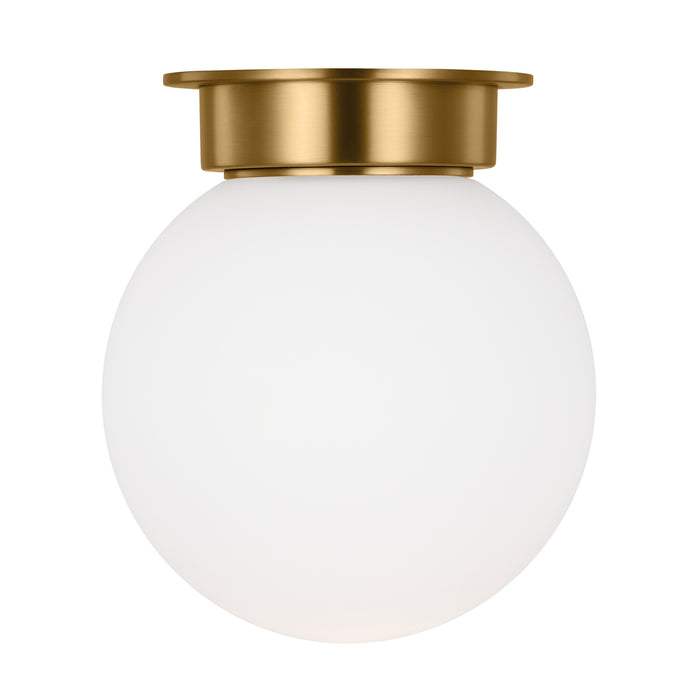 Myhouse Lighting Visual Comfort Studio - KF1101BBS - One Light Flush Mount - Nodes - Burnished Brass