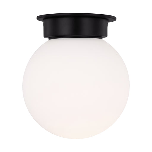 Myhouse Lighting Visual Comfort Studio - KF1101MBK - One Light Flush Mount - Nodes - Midnight Black