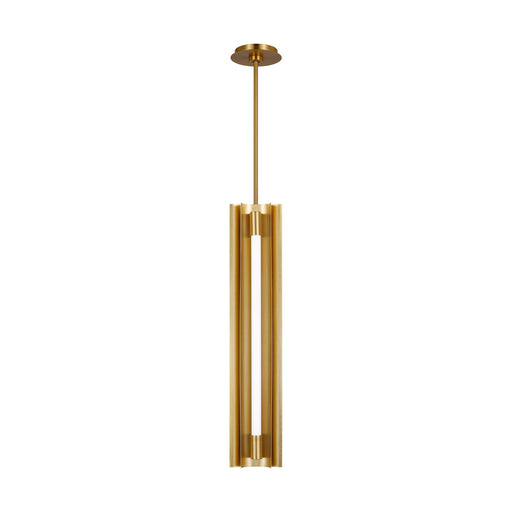 Myhouse Lighting Visual Comfort Studio - KP1084BBS - LED Pendant - Carson - Burnished Brass