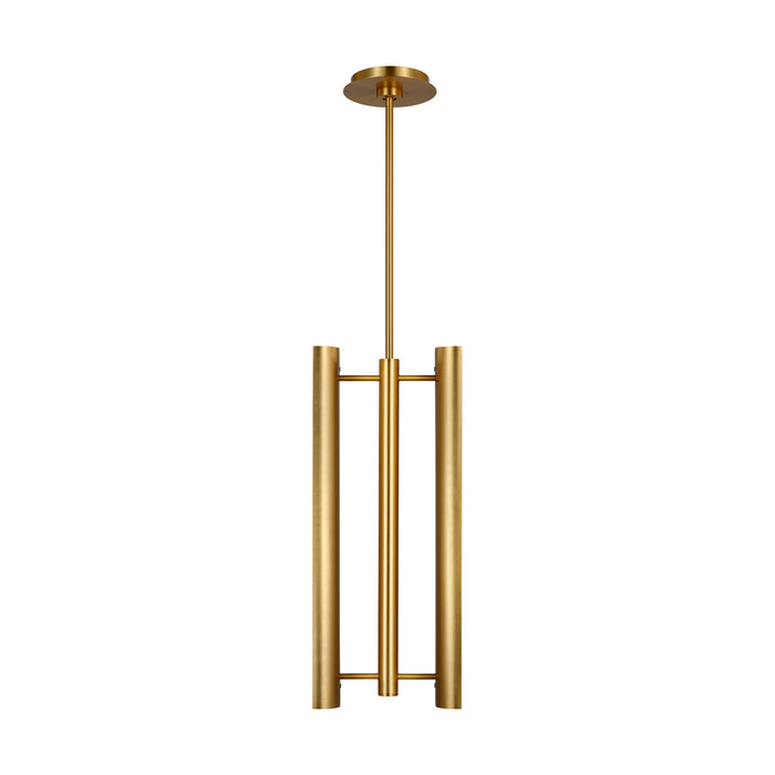 Myhouse Lighting Visual Comfort Studio - KP1092BBS - LED Pendant - Carson - Burnished Brass