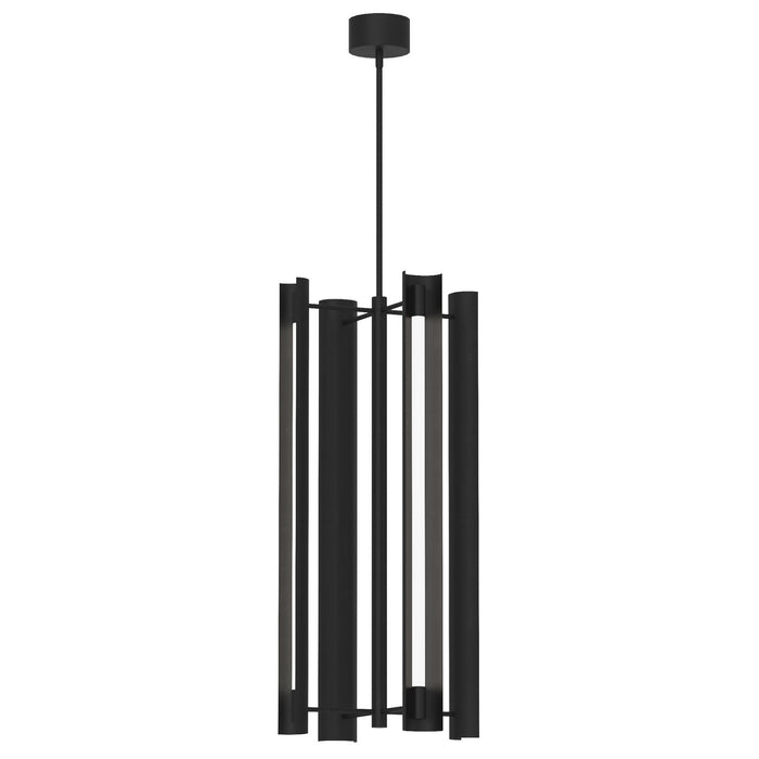 Myhouse Lighting Visual Comfort Studio - KP1114MBK - LED Pendant - Carson - Midnight Black