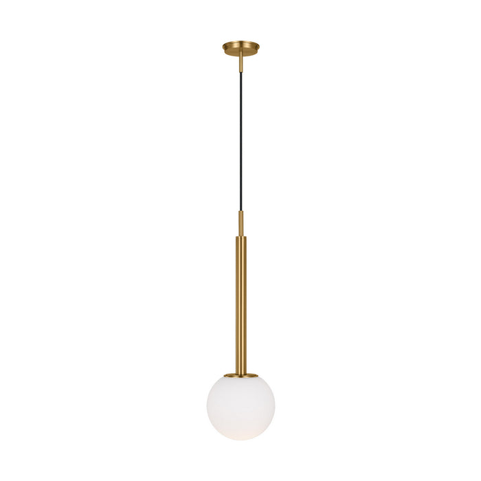 Myhouse Lighting Visual Comfort Studio - KP1141BBS - One Light Pendant - Nodes - Burnished Brass