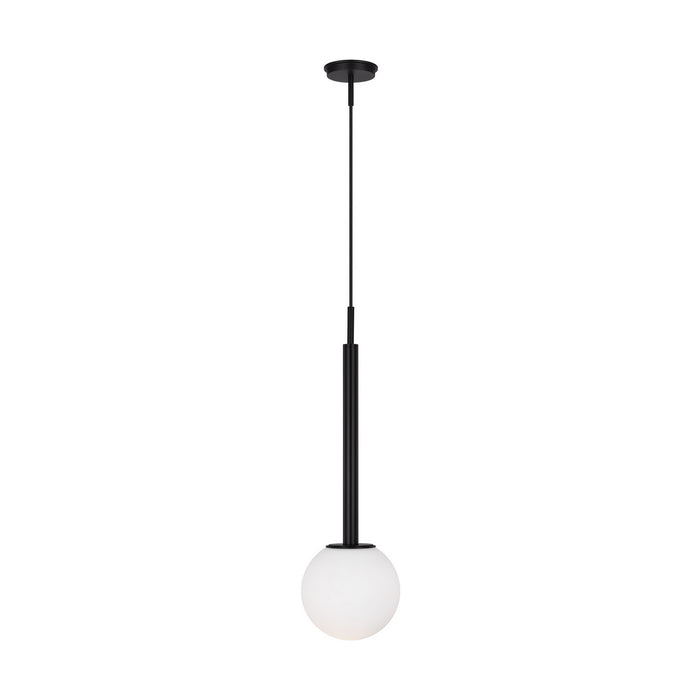 Myhouse Lighting Visual Comfort Studio - KP1141MBK - One Light Pendant - Nodes - Midnight Black