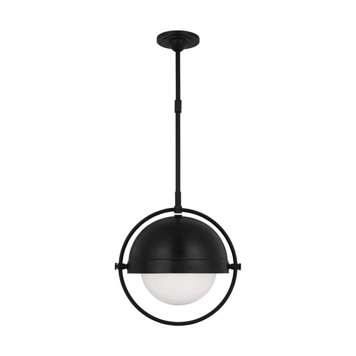 Myhouse Lighting Visual Comfort Studio - TP1101AI - One Light Pendant - Bacall - Aged Iron