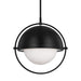 Myhouse Lighting Visual Comfort Studio - TP1111AI - One Light Pendant - Bacall - Aged Iron