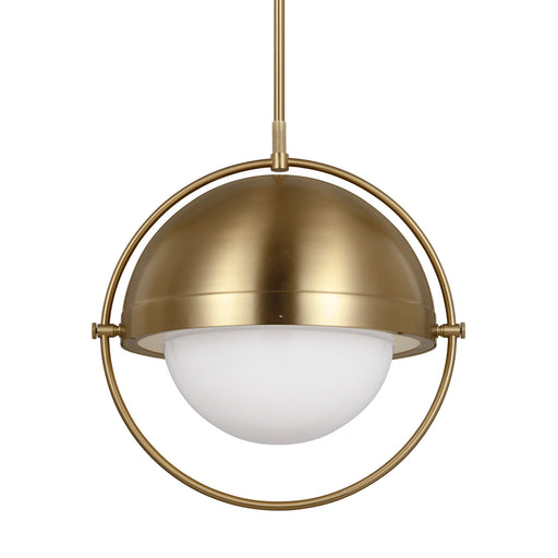 Myhouse Lighting Visual Comfort Studio - TP1111BBS - One Light Pendant - Bacall - Burnished Brass