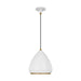 Myhouse Lighting Visual Comfort Studio - TP1121MWTBBS - One Light Pendant - Clasica - Matte White