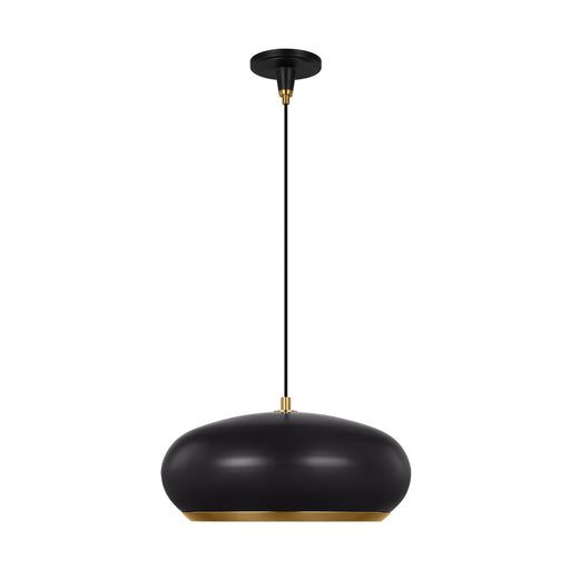 Myhouse Lighting Visual Comfort Studio - TP1131AIBBS - One Light Pendant - Clasica - Aged Iron