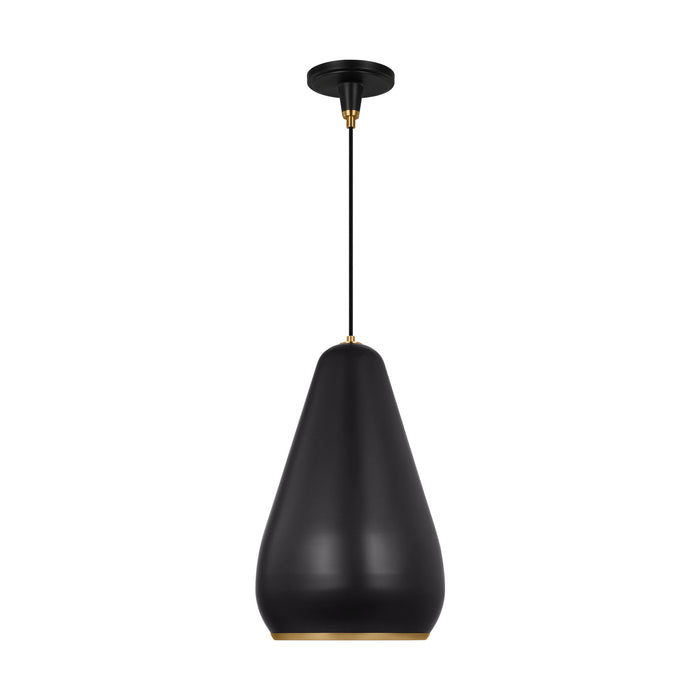 Myhouse Lighting Visual Comfort Studio - TP1141AIBBS - One Light Pendant - Clasica - Aged Iron