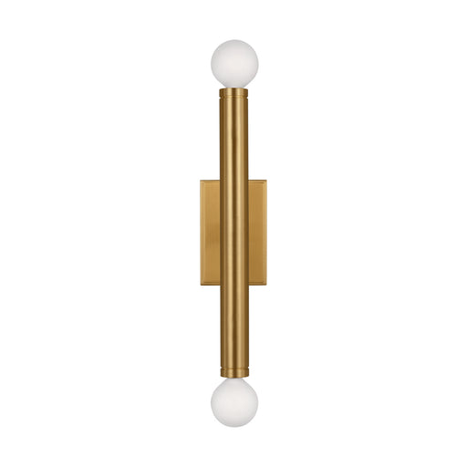 Myhouse Lighting Visual Comfort Studio - TW1122BBS - Two Light Wall Sconce - Beckham Modern - Burnished Brass