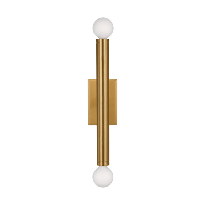 Myhouse Lighting Visual Comfort Studio - TW1122BBS - Two Light Wall Sconce - Beckham Modern - Burnished Brass