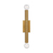 Myhouse Lighting Visual Comfort Studio - TW1122BBS - Two Light Wall Sconce - Beckham Modern - Burnished Brass