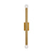 Myhouse Lighting Visual Comfort Studio - TW1132BBS - Two Light Wall Sconce - Beckham Modern - Burnished Brass