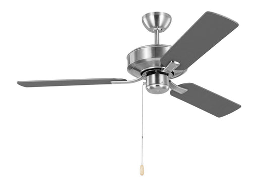 Myhouse Lighting Generation Lighting - 3LD48BS - 48'' Ceiling Fan - Linden - Brushed Steel