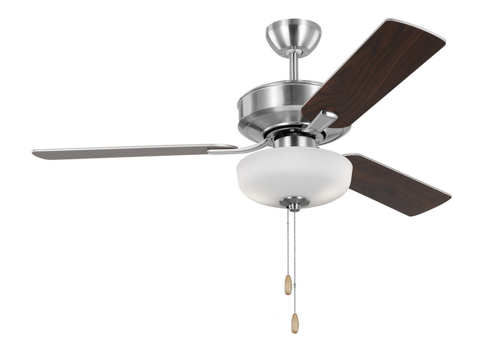 Myhouse Lighting Generation Lighting - 3LD48BSD - 48'' Ceiling Fan - Linden - Brushed Steel