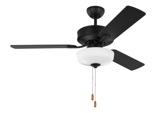 Myhouse Lighting Generation Lighting - 3LD48MBKD - 48'' Ceiling Fan - Linden - Midnight Black