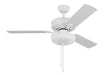 Myhouse Lighting Generation Lighting - 3LD48RZWD - 48'' Ceiling Fan - Linden - Matte White